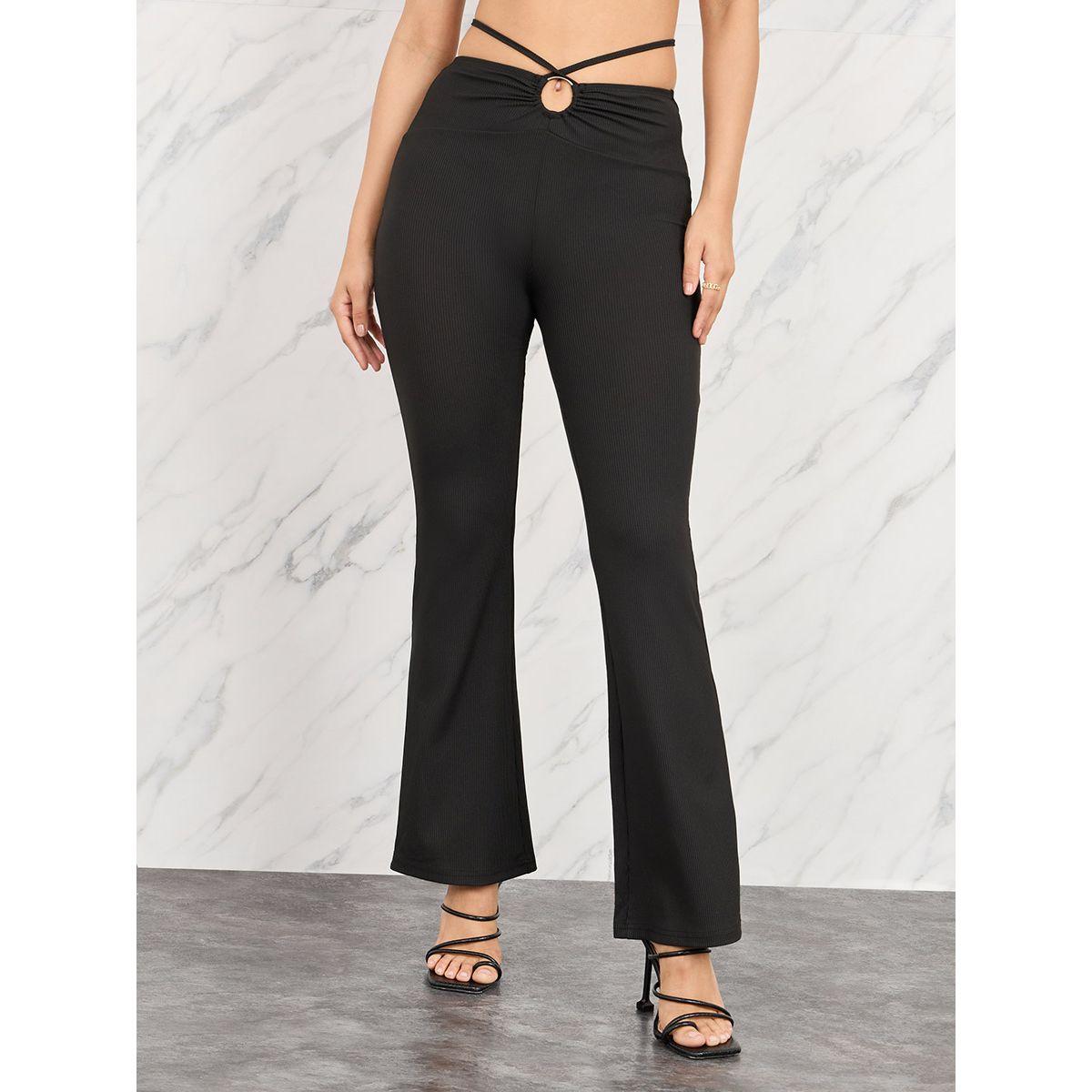 ليقنز بارجل واسعة مع اربطة وحلقة-women-clothing-bottoms-leggings-image-1