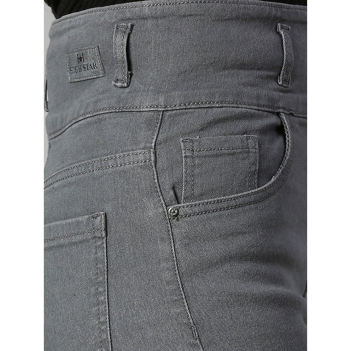 High Star X Styli  High Rise Light Wash Wide Leg Jeans-women-clothing-bottoms-jeans-image-5