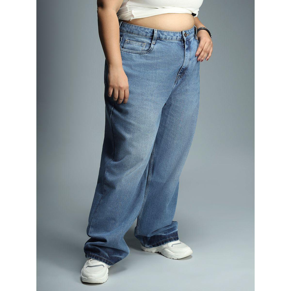 High Star X Styli  Plus High Rise Light Wash Relaxed Fit Jeans-women-clothing-bottoms-jeans-image-3