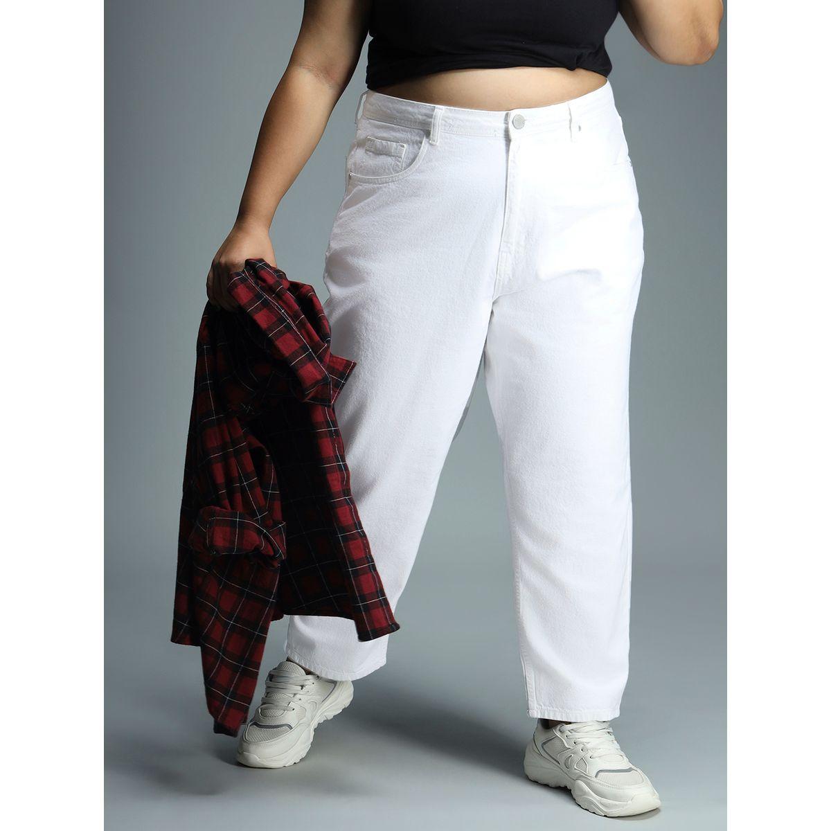 High Star X Styli  Plus Solid High Rise Mom Fit Jeans-women-clothing-bottoms-jeans-image-5