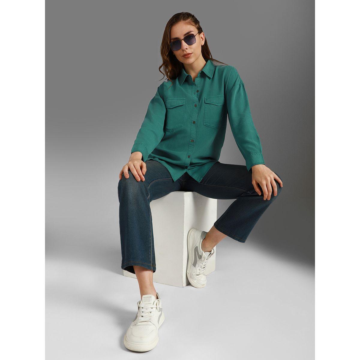 High Star X Styli  Oversized Chest Pocket Shirt with Long Sleeves-women-clothing-shirtsandblouses-shirts-image-4