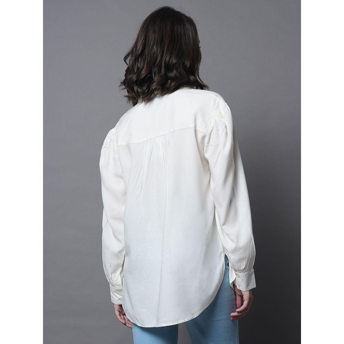 High Star X Styli  Cotton Relaxed Fit Shirt with Button Loop-women-clothing-shirtsandblouses-shirts-image-3