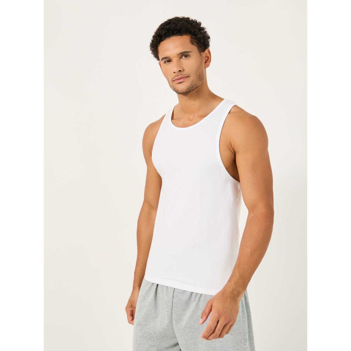 Styli Racerback Cotton Stretch Scoop Neck Vest-men-clothing-tshirtsandpolos-tshirts-image-1