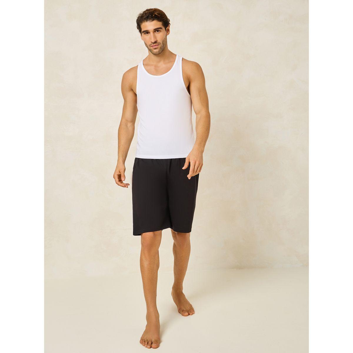 Styli Unwind Pack of 2 - Cotton Stretch Scoop Neck Vest-men-clothing-tshirtsandpolos-tshirts-image-3