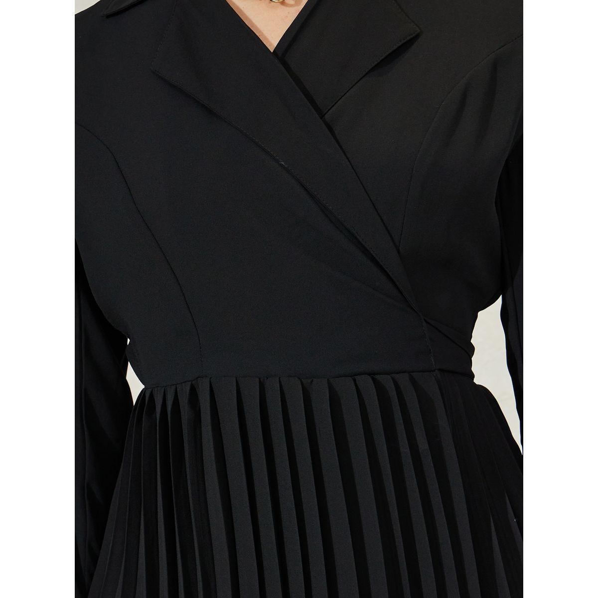 Styli Pleated Blazer & Tailored Pants Co-Ords-women-clothing-coordsets-image-3