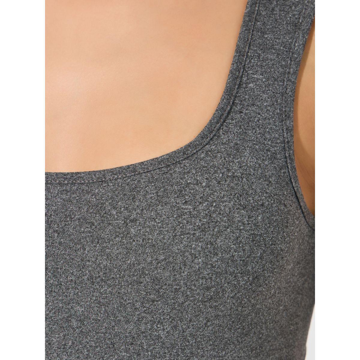 Styli Solid Knit Sleeveless Square Neck Bodysuit-women-clothing-tshirts-image-3