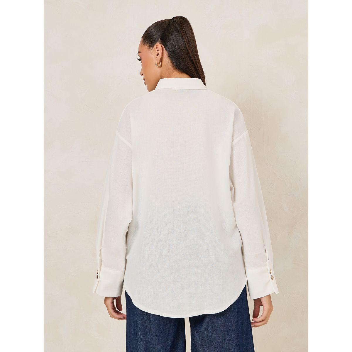Styli Linen Look Oversized Longline Shirt-women-clothing-shirtsandblouses-shirts-image-5