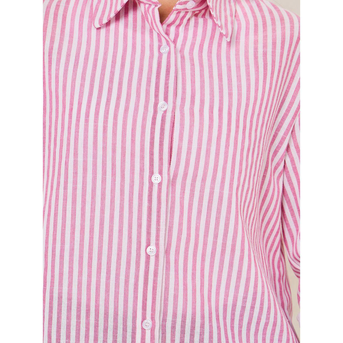 Styli Oversized Striped Longline Shirt-women-clothing-shirtsandblouses-shirts-image-4