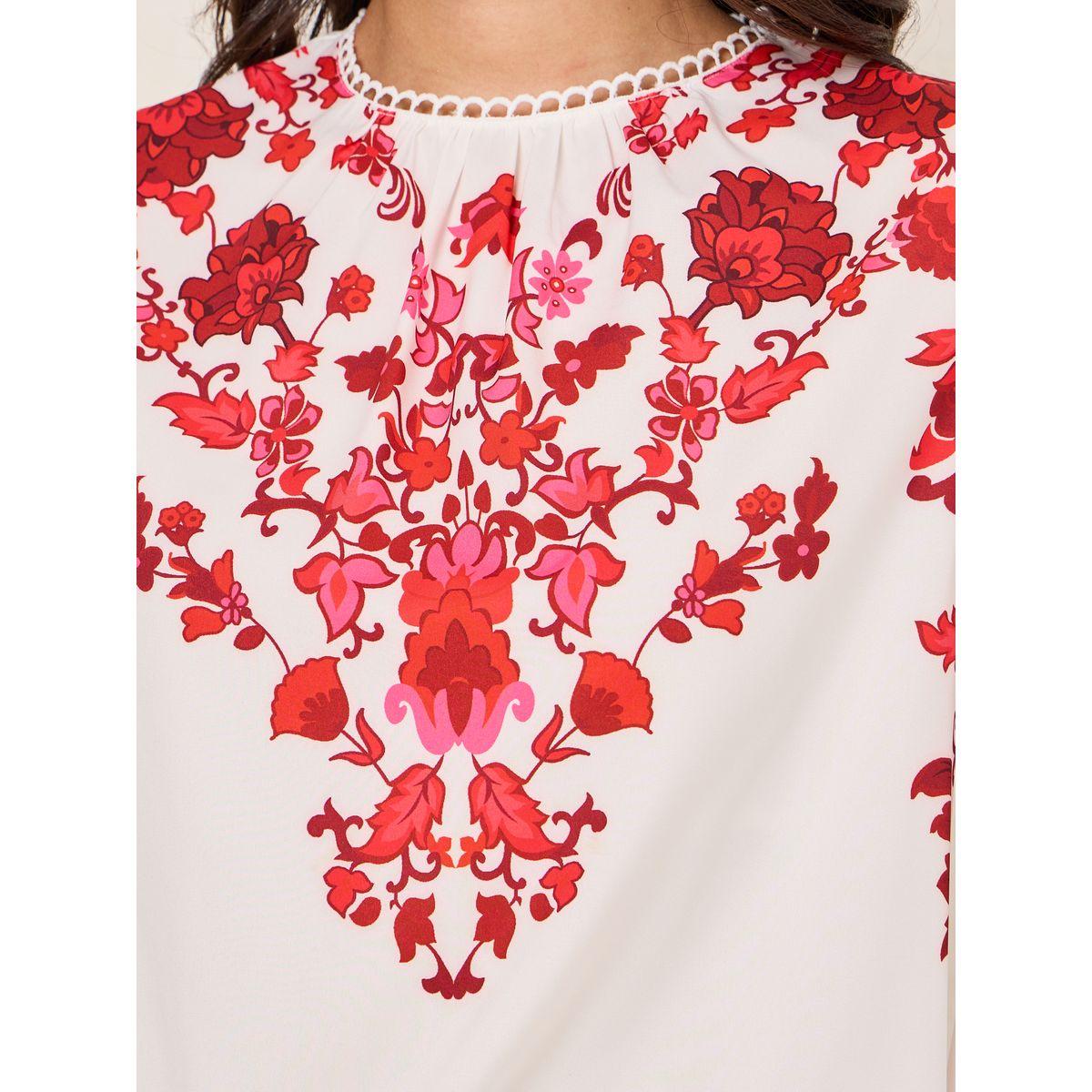 Styli Floral Print High Neck Regular Fit Blouse-women-clothing-shirtsandblouses-blouses-image-5