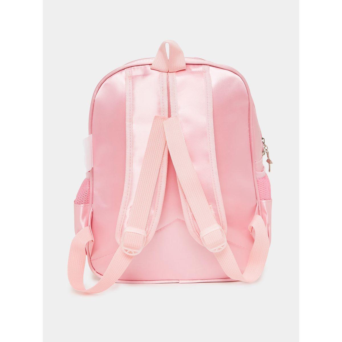 Styli Mesh Detail Ballet Graphic Backpack-women-bagsandwallets-backpacks-image-3