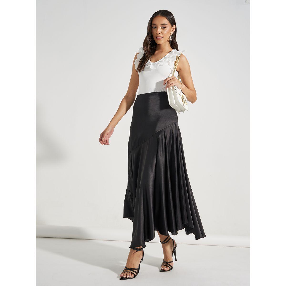Styli Solid Knit Sleeveless Bodysuit with Ruffles-women-clothing-tshirts-image-3