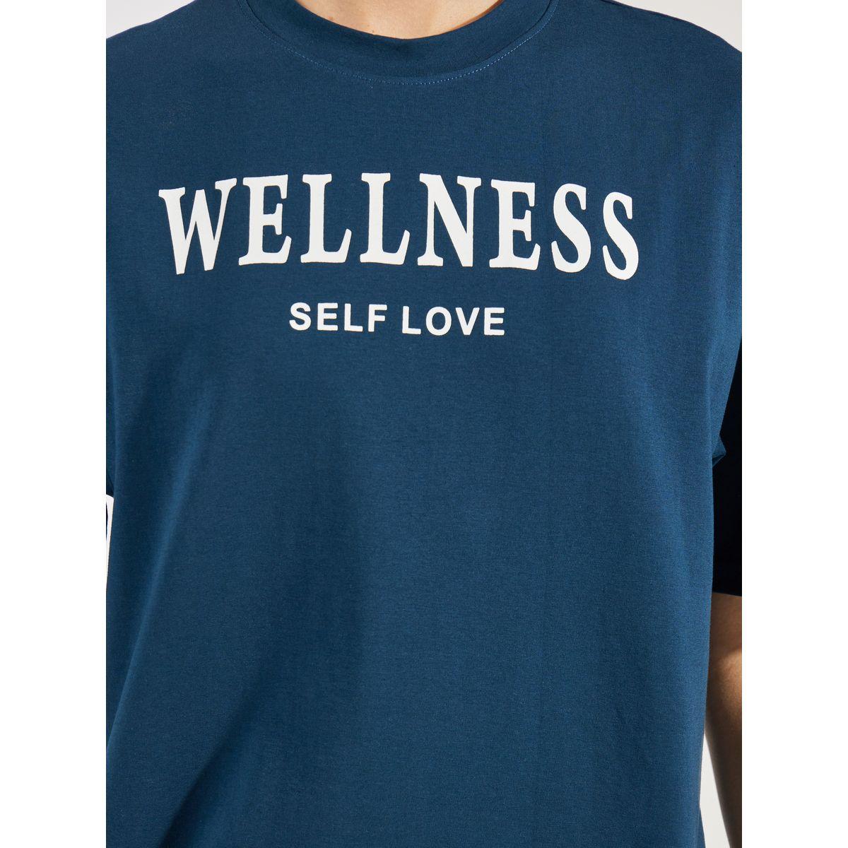 Styli Oversized Slogan Print Round Neck Drop Shoulder T-Shirt-women-clothing-tshirts-image-4