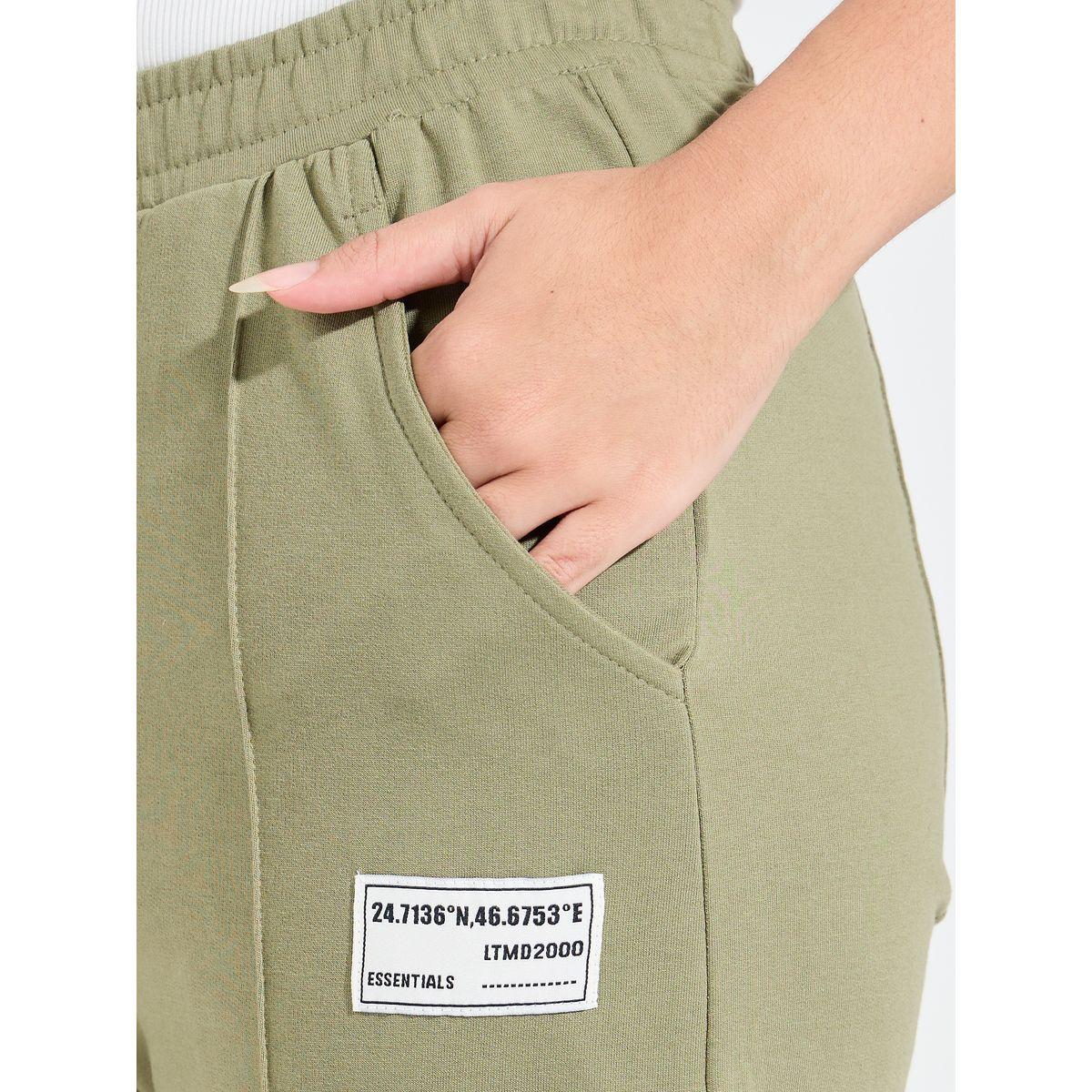 جوغر بارجل مستقيمة وخصر عالي مع شارة-women-clothing-bottoms-joggers-image-3