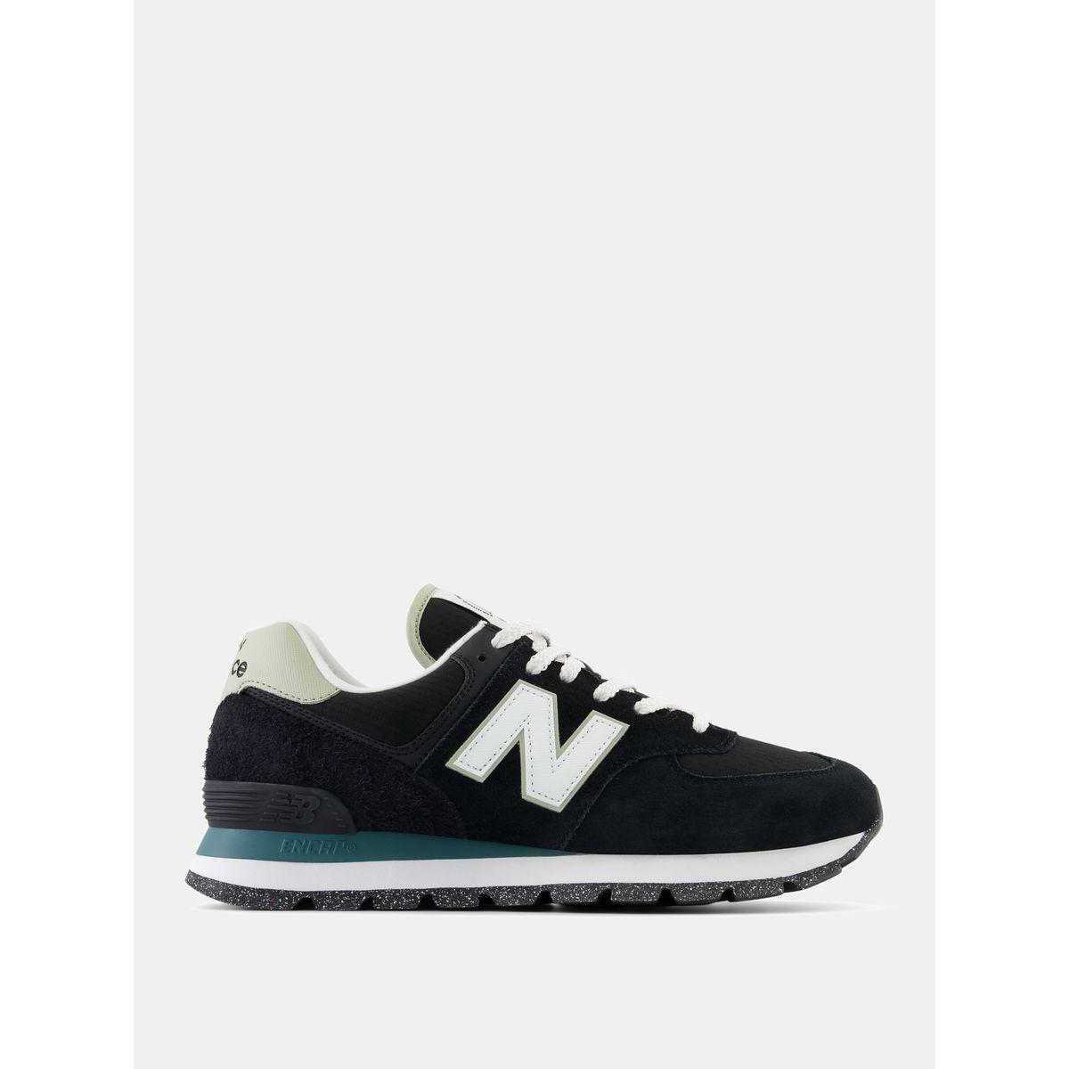New Balance 574 Suede Lace Up Sneakers-men-shoes-sneakers-image-1