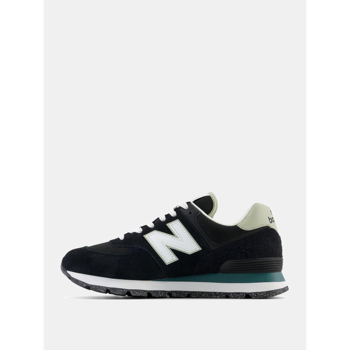 New Balance 574 Suede Lace Up Sneakers-men-shoes-sneakers-image-3
