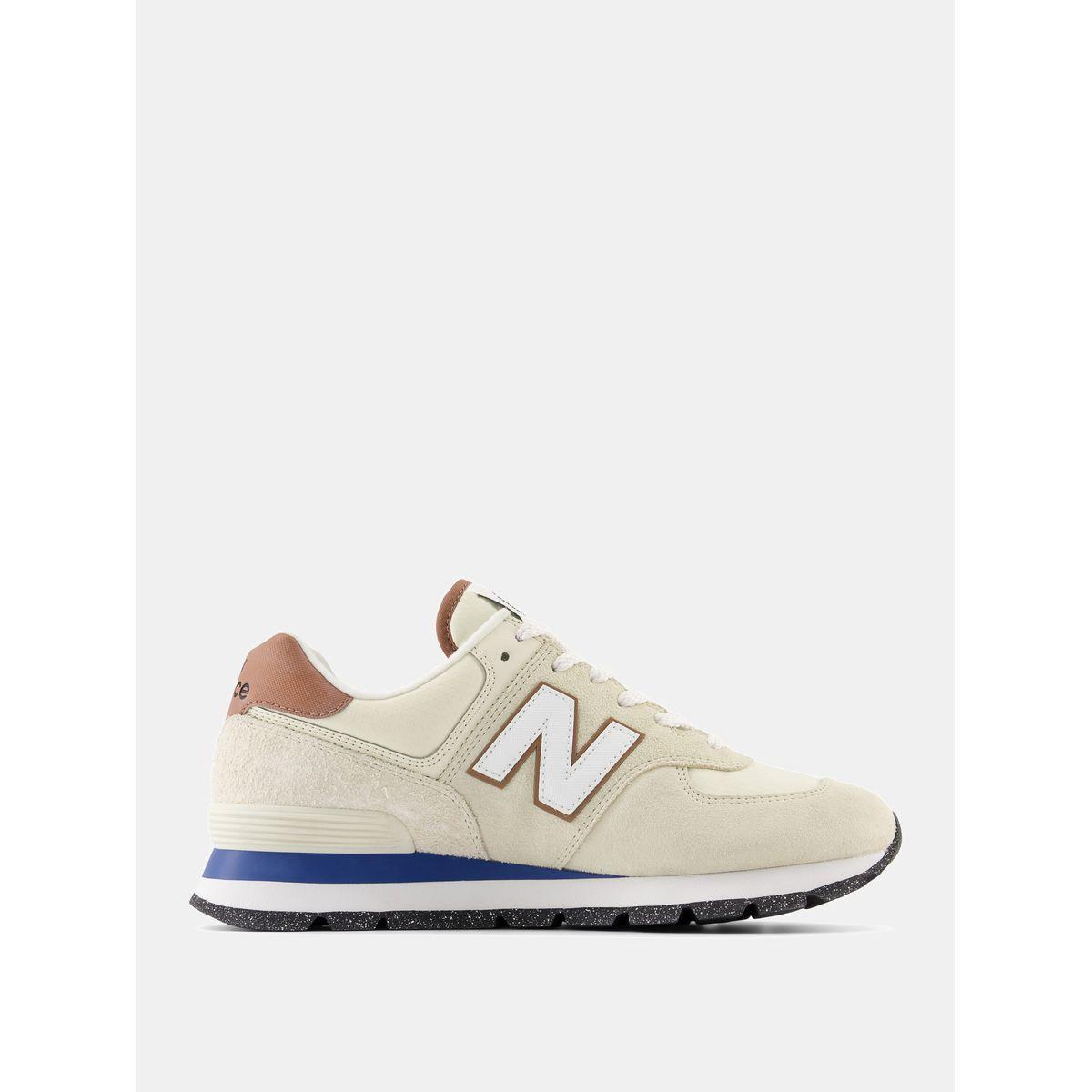حذاء سنيكرز بجلد سويدي ورباط غلق-men-shoes-sneakers-image-1