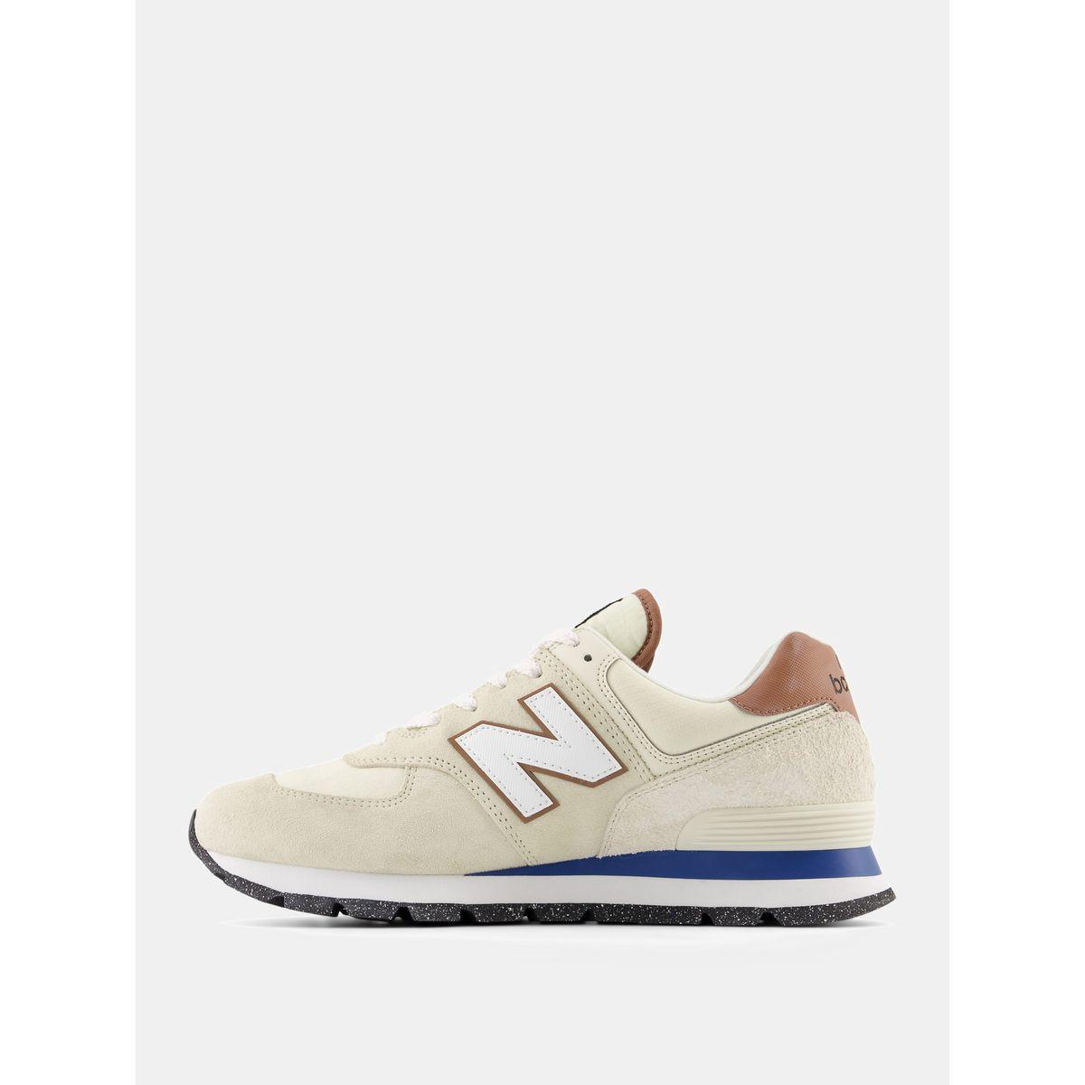 New Balance 574 Suede Lace Up Sneakers-men-shoes-sneakers-image-3