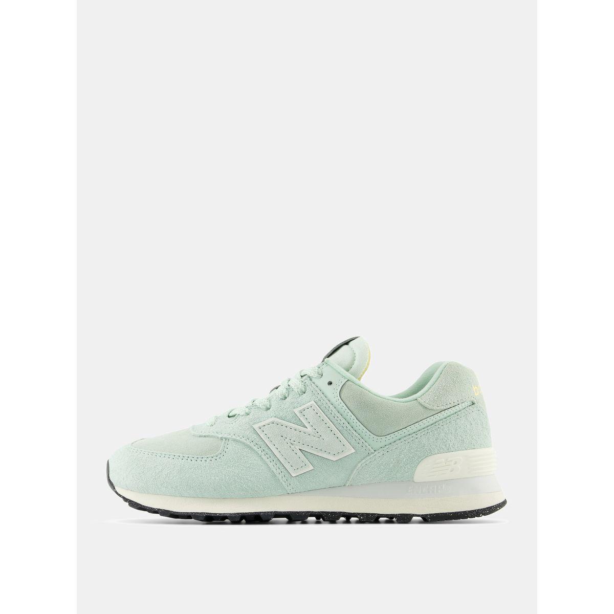 New Balance 574 Suede Lace Up Sneakers-men-shoes-sneakers-image-3