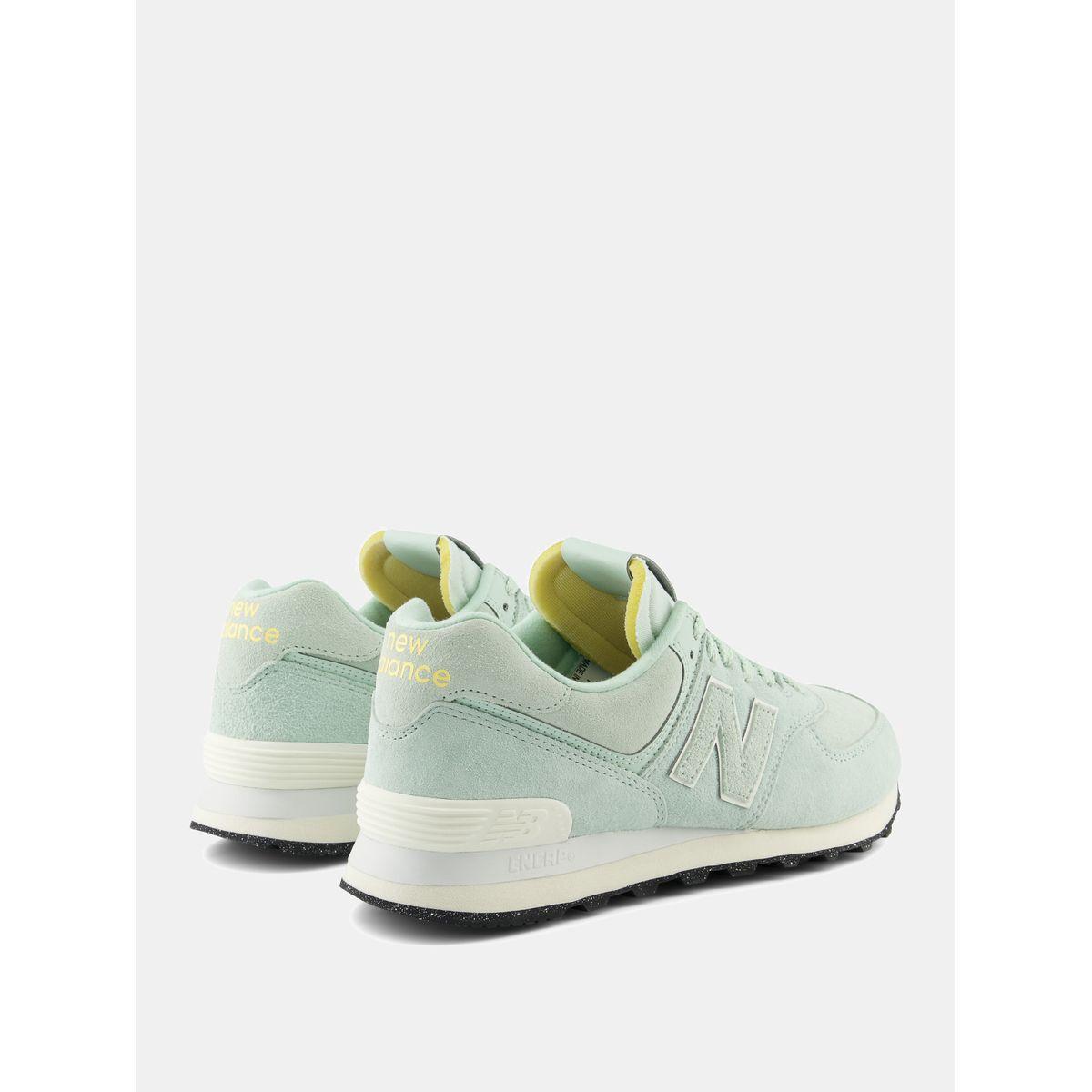New Balance 574 Suede Lace Up Sneakers-men-shoes-sneakers-image-4