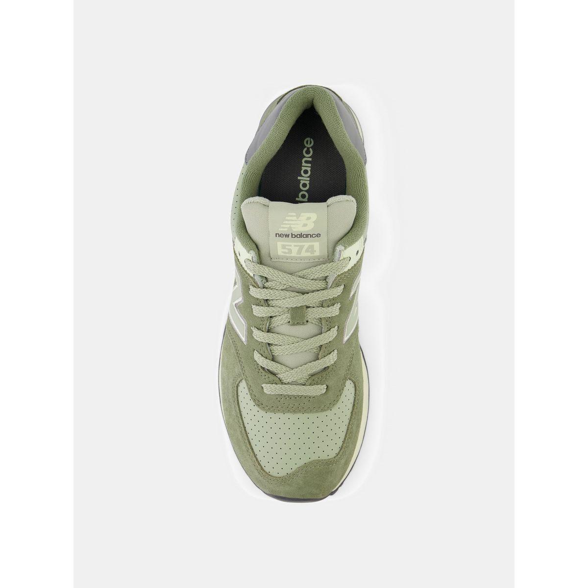 New Balance 574 Suede Lace Up Sneakers-men-shoes-sneakers-image-4