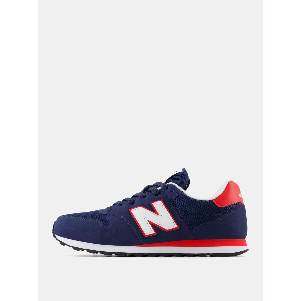 New Balance 500 Contrast Logo Lace Up Sneakers-men-shoes-sneakers-image-3