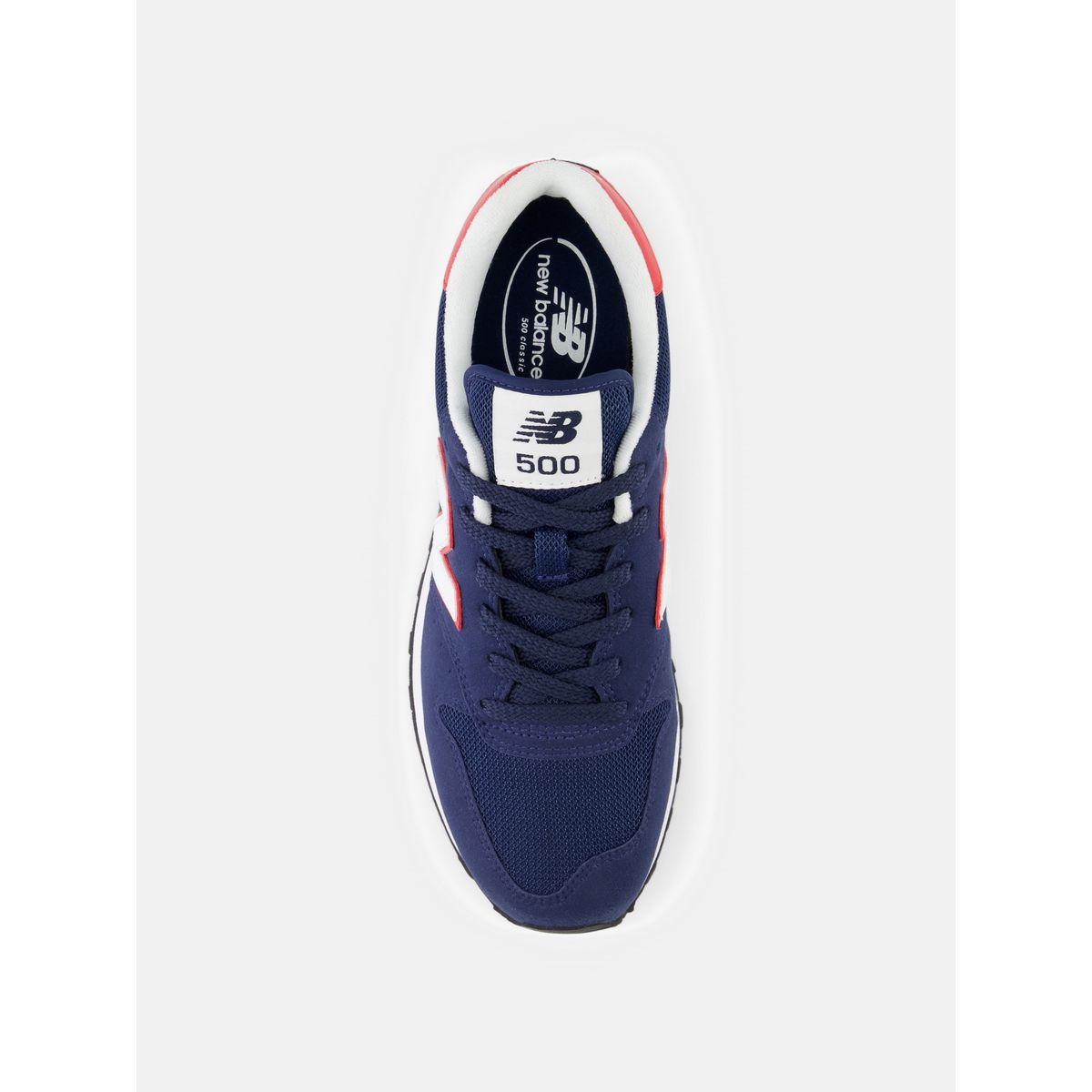New Balance 500 Contrast Logo Lace Up Sneakers-men-shoes-sneakers-image-5
