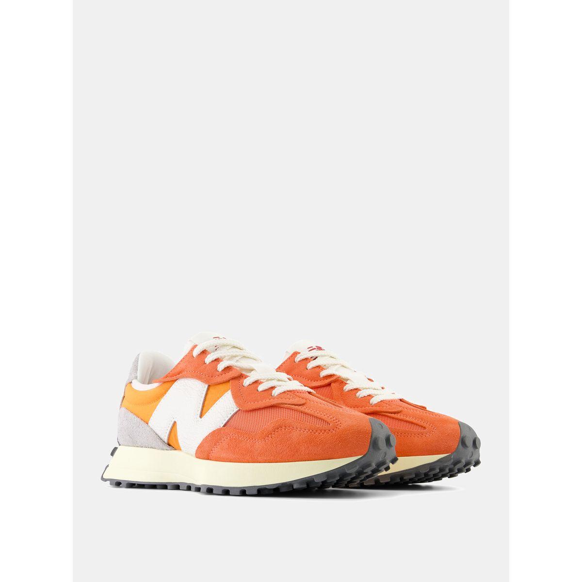 New Balance 327 Textured Lace Up Sneakers-men-shoes-sneakers-image-2