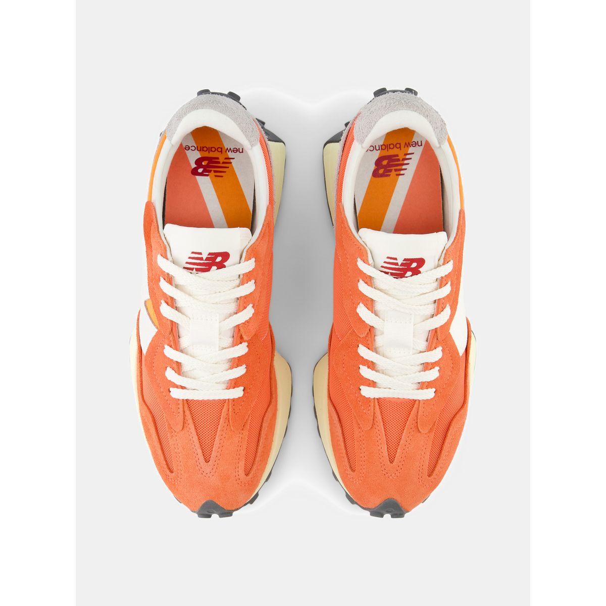New Balance 327 Textured Lace Up Sneakers-men-shoes-sneakers-image-5