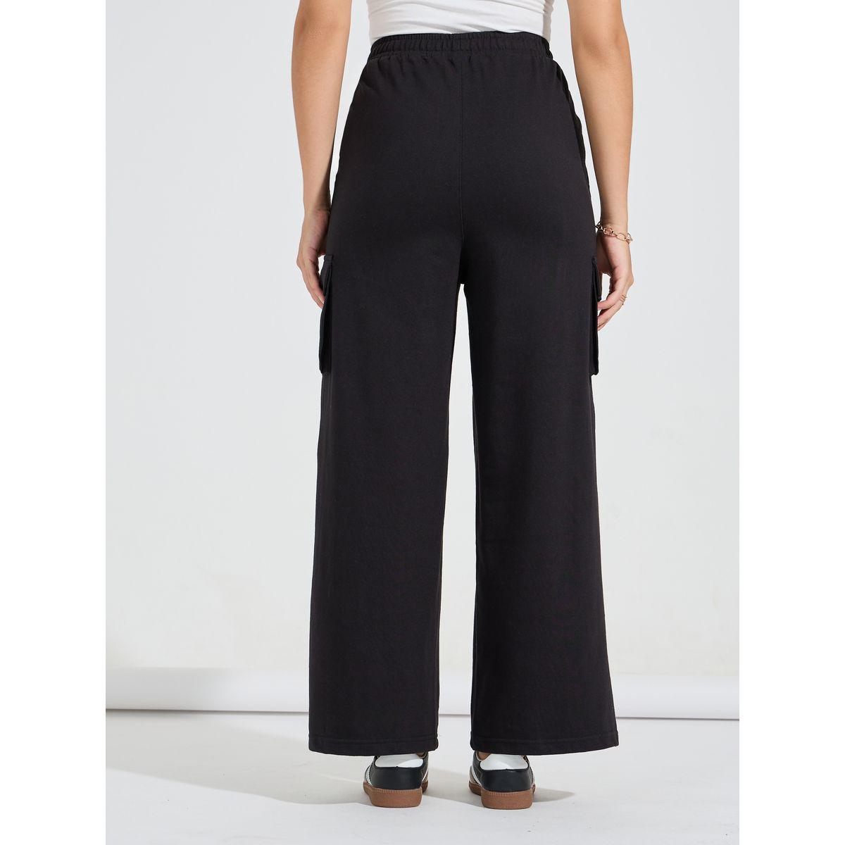 Styli Elevate High Waisted Wide Leg Cargo Joggers-women-clothing-bottoms-joggers-image-4