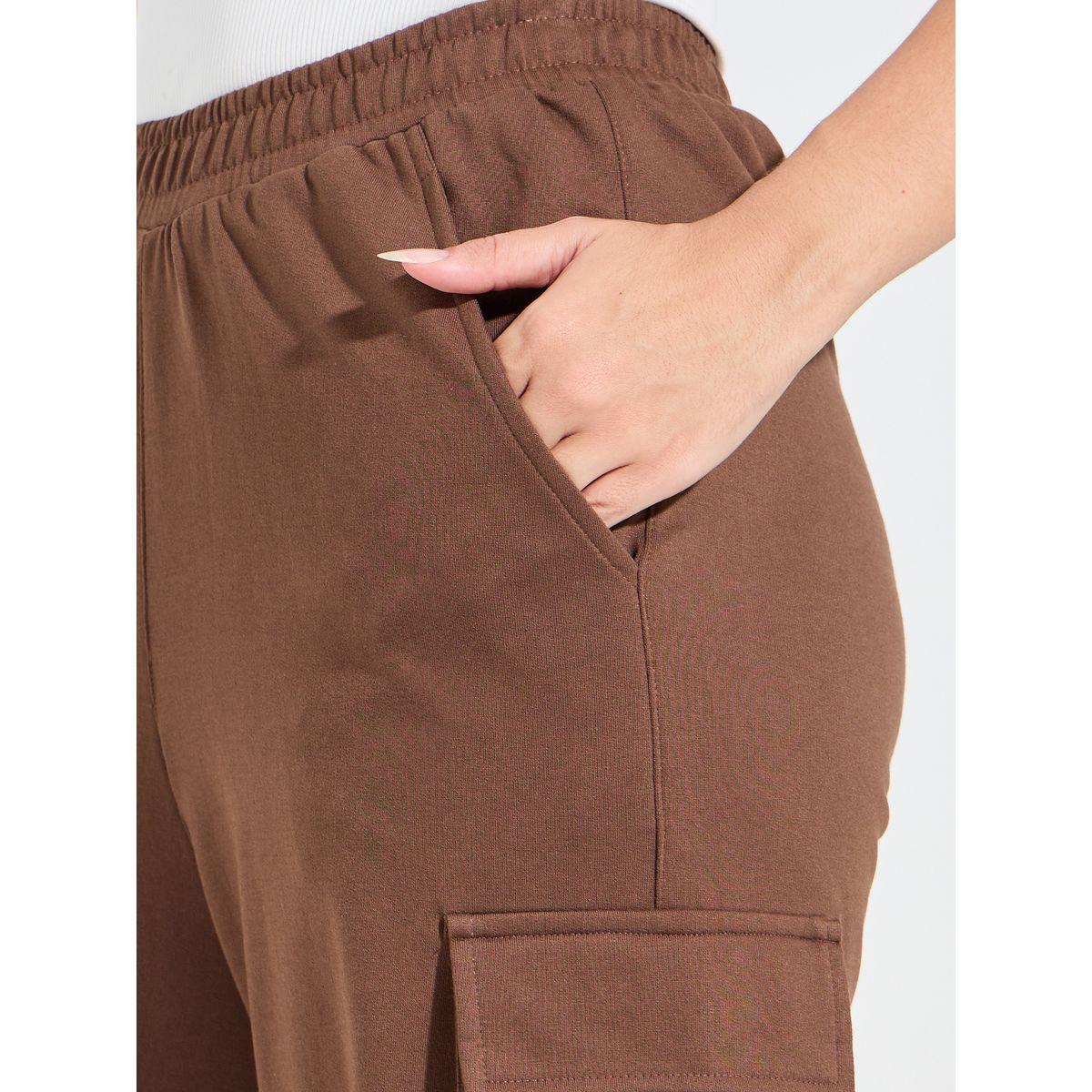 Styli Elevate High Waisted Wide Leg Cargo Joggers-women-clothing-bottoms-joggers-image-3