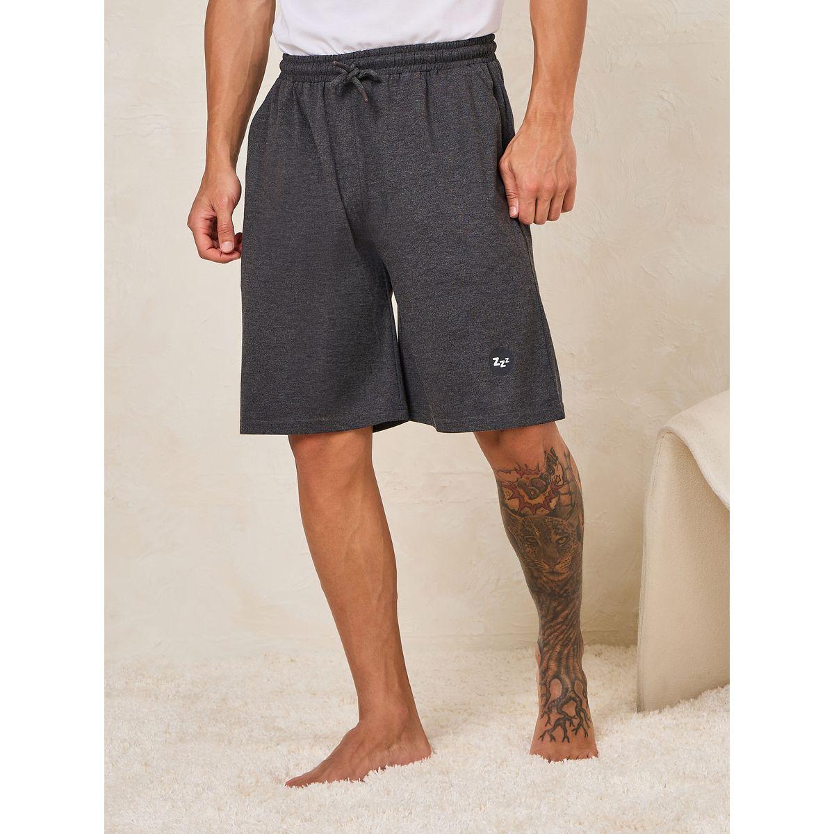 طقم من شورت مع تيشيرت بطبعة ناعمة-men-clothing-nightwear-sets-image-4