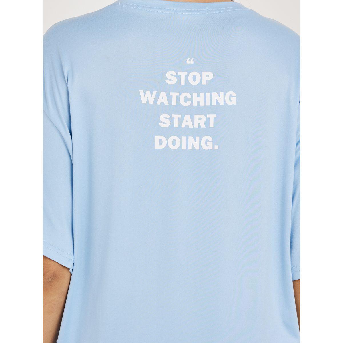 تيشيرت فضفاض مطبع بكتابة-women-clothing-tshirts-image-3