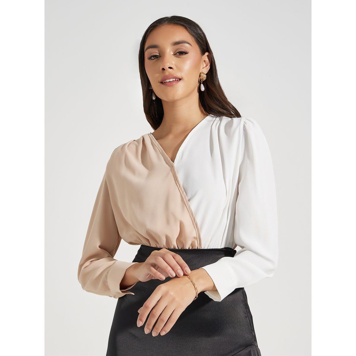 بودي سوت بنمط لف ونمط كتل الالوان-women-clothing-shirtsandblouses-blouses-image-2