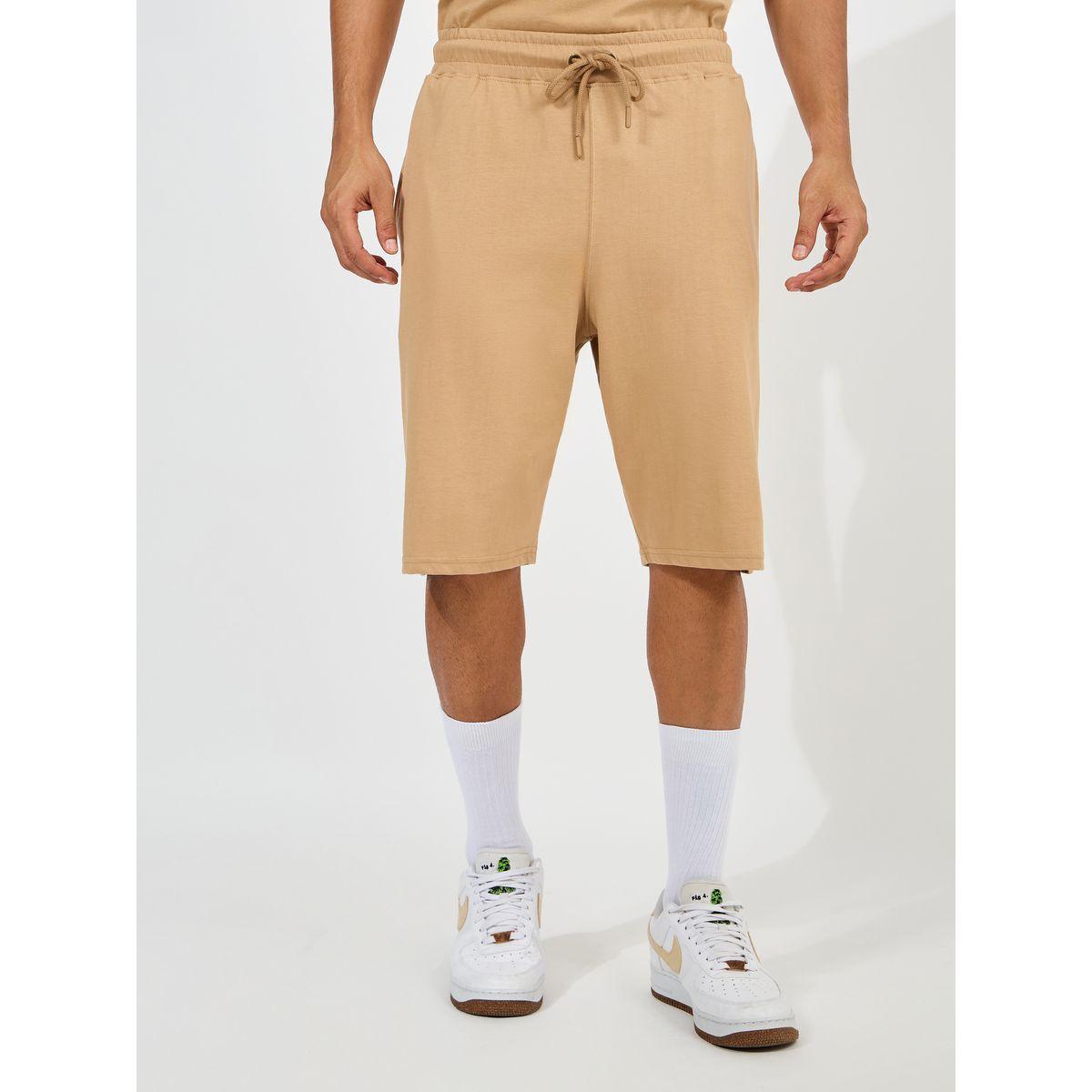 Styli Heavy Cotton Jersey Oversized Polo & Shorts Co-Ords-men-clothing-coordsets-image-5