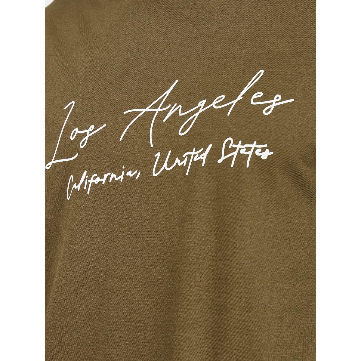 Styli Chest Print Heavy Cotton Jersey T-Shirt & Badge Detail shorts Co-Ords-men-clothing-coordsets-image-3