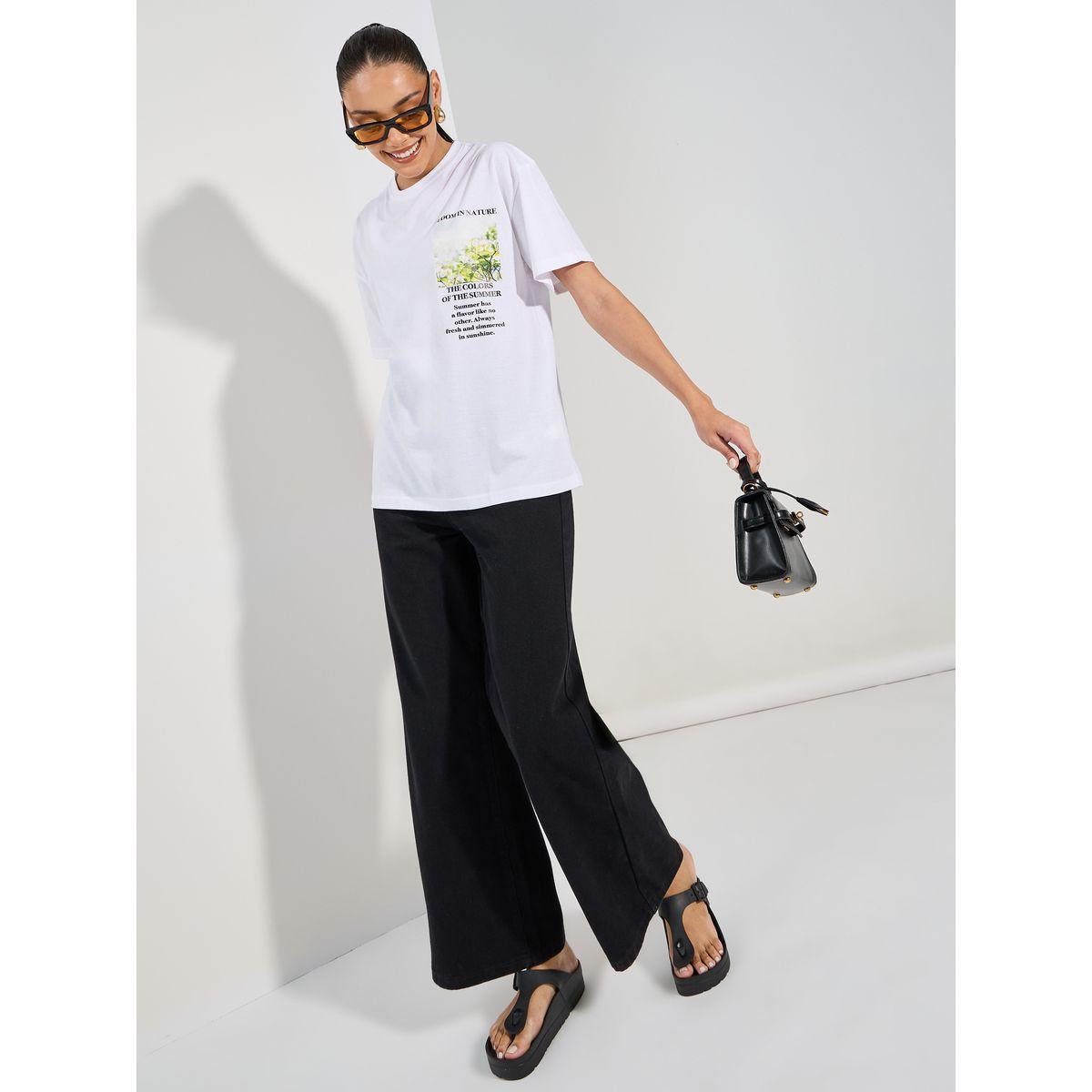 Styli Oversized Graphic Print Round Neck T-Shirt-women-clothing-tshirts-image-2