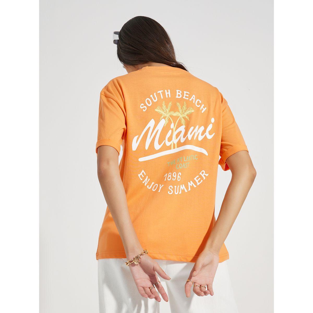 Styli Oversized Miami Print Turn-Up Sleeves T-Shirt-women-clothing-tshirts-image-1