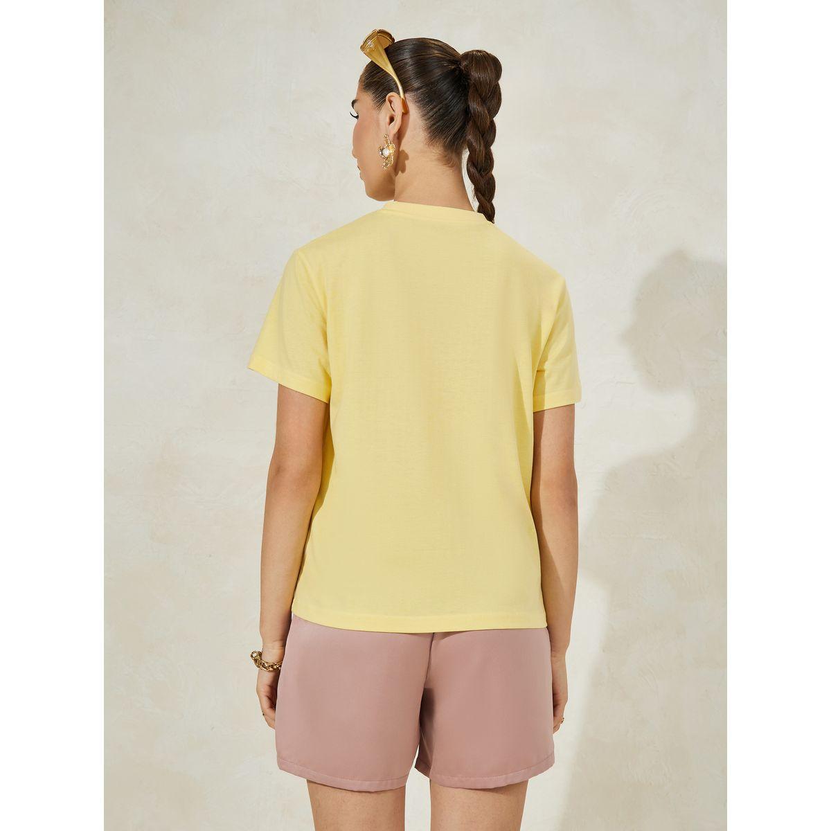 Styli Regular Fit Slogan Print Round Neck T-shirt-women-clothing-tshirts-image-5