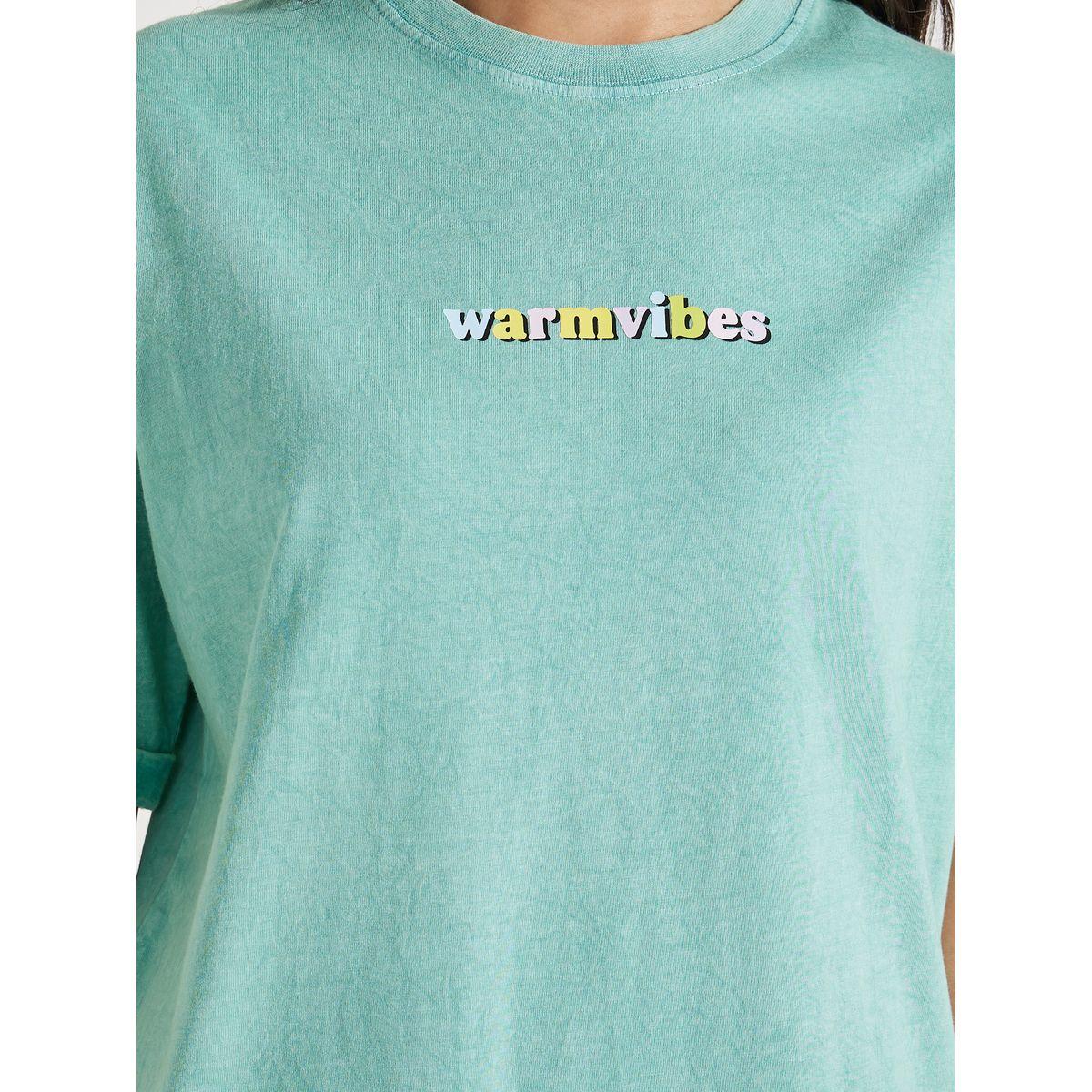 Styli Oversized Warm Vibes Slogan Acid Wash T-Shirt-women-clothing-tshirts-image-4