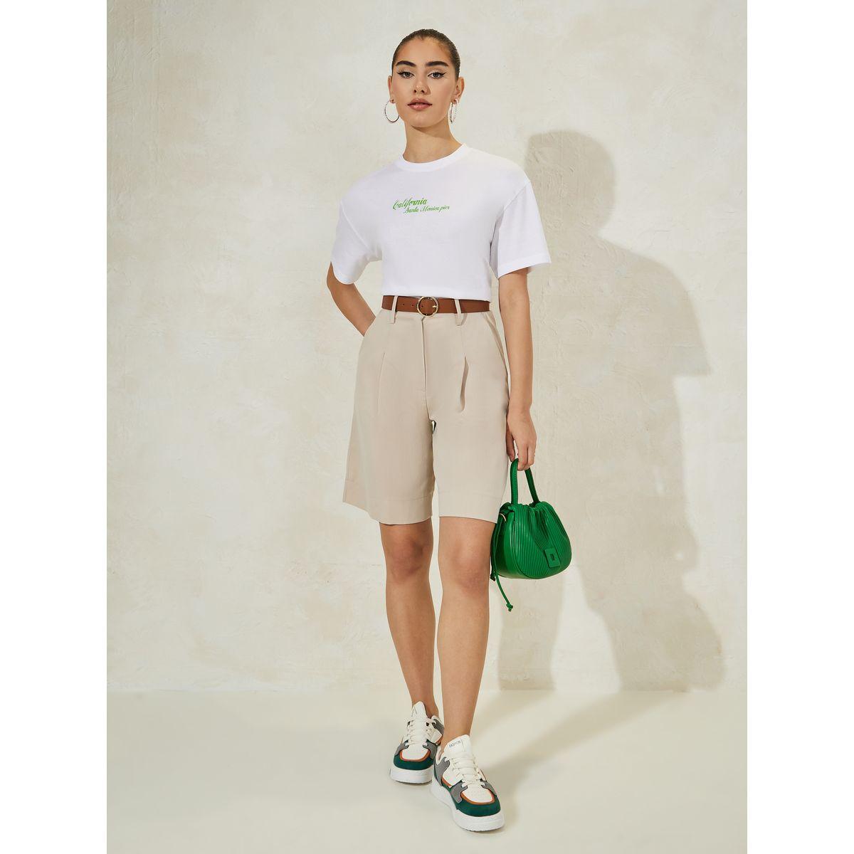 تيشيرت فضفاض بياقة دائرية وطبعة جرافيك-women-clothing-tshirts-image-4