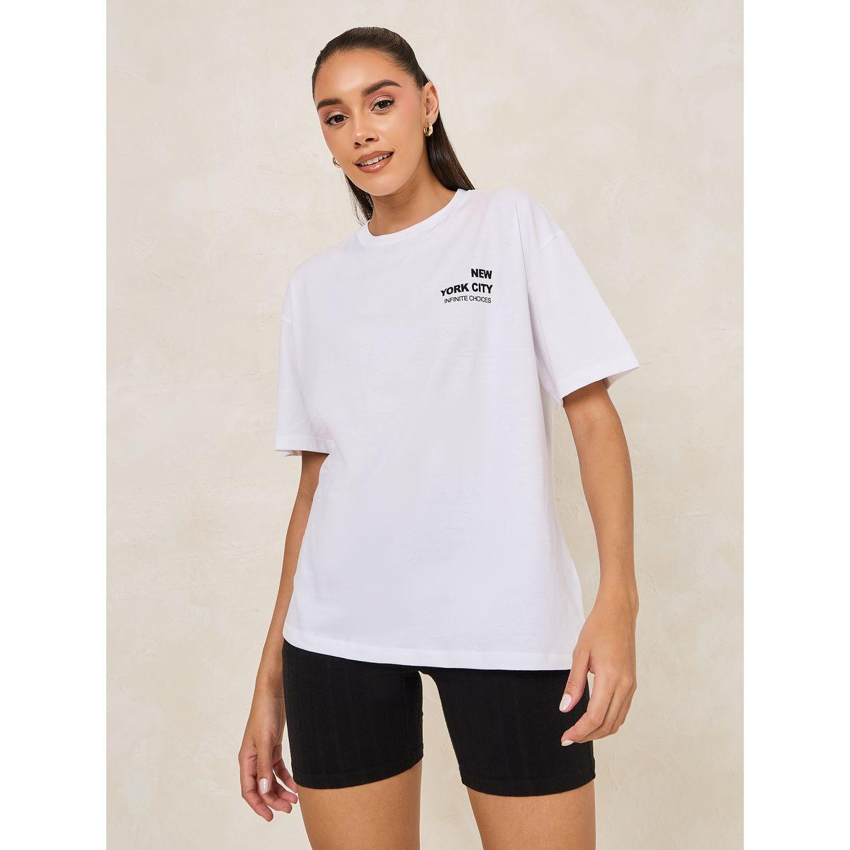 Styli Oversized Street Graphic Print Longline T-Shirt-women-clothing-tshirts-image-3