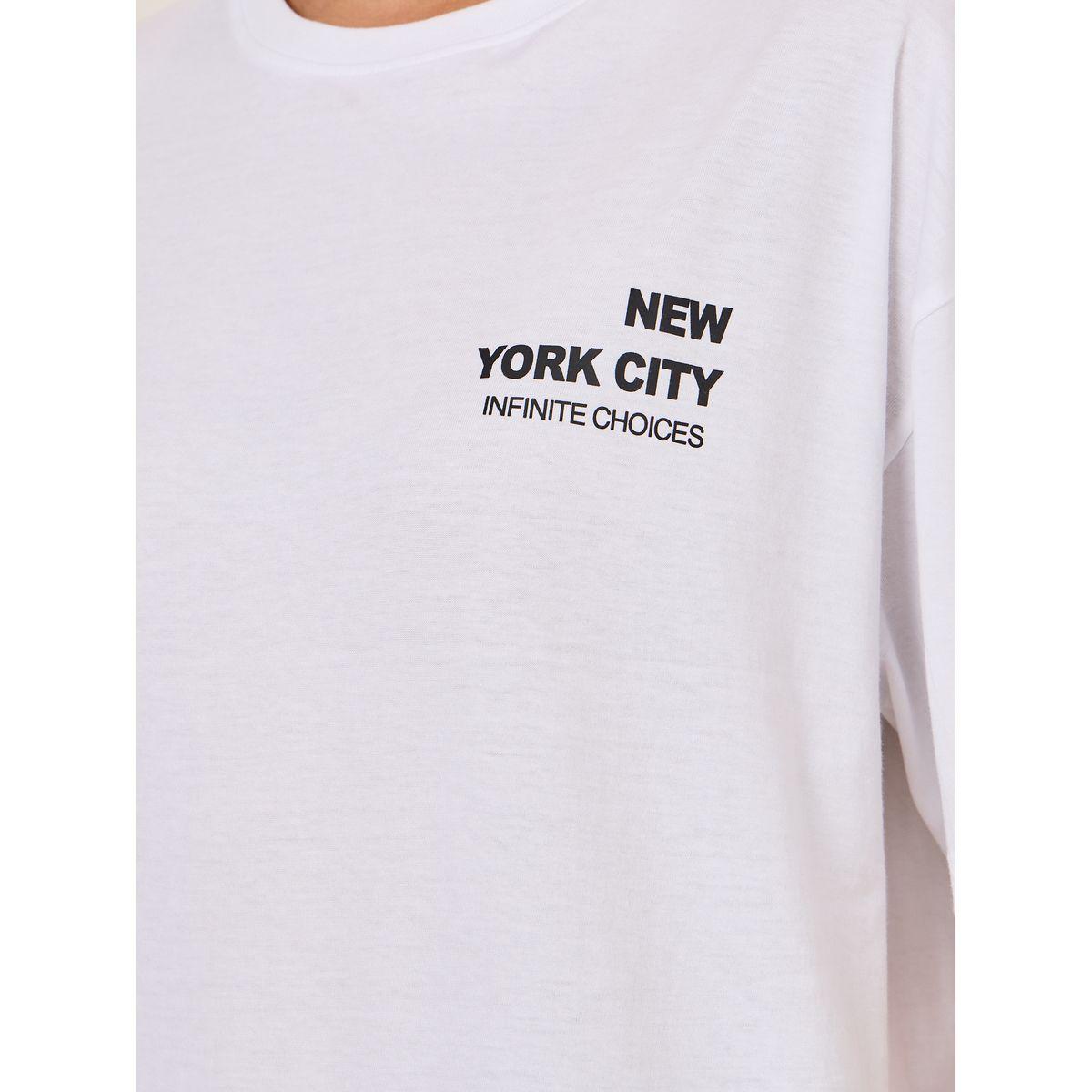 Styli Oversized Street Graphic Print Longline T-Shirt-women-clothing-tshirts-image-4