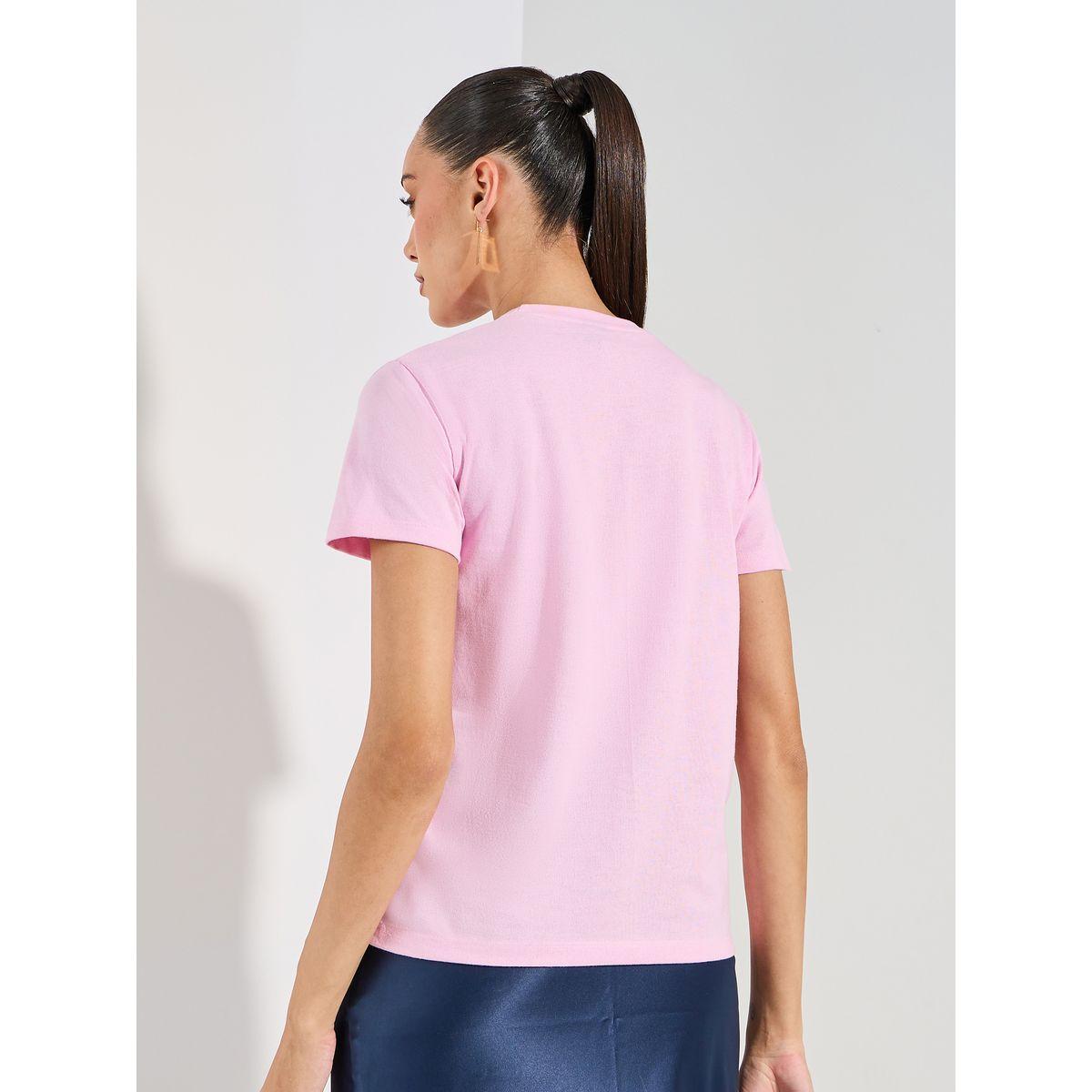 تيشيرت بقصة عادية وتفاصيل مُطرّزة-women-clothing-tshirts-image-5