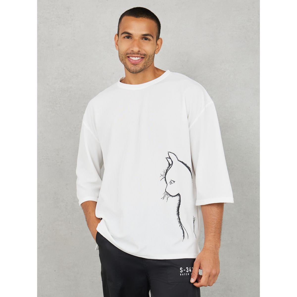 تيشيرت فضفاض بطبعة بليسمنت-men-clothing-tshirtsandpolos-tshirts-image-1