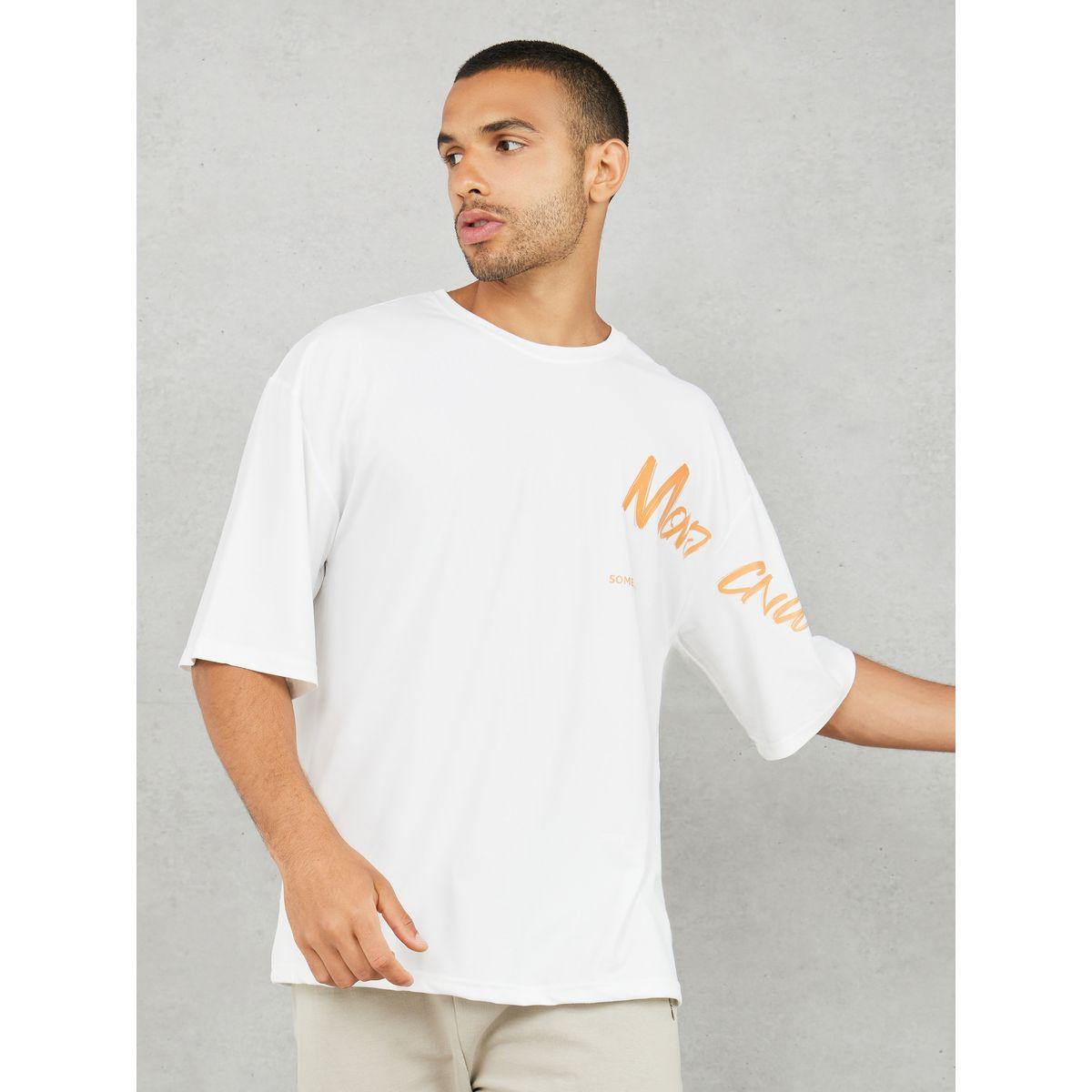 Styli Placement Slogan Print Oversized Streetwear T-Shirt-men-clothing-tshirtsandpolos-tshirts-image-1