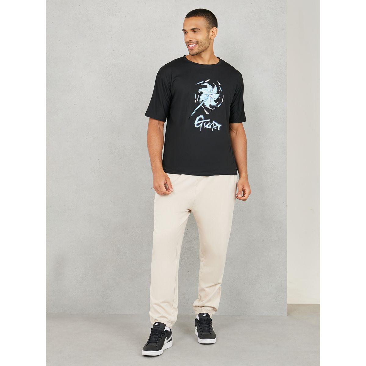 Styli Front Graphic Print Oversized Streetwear T-Shirt-men-clothing-tshirtsandpolos-tshirts-image-2