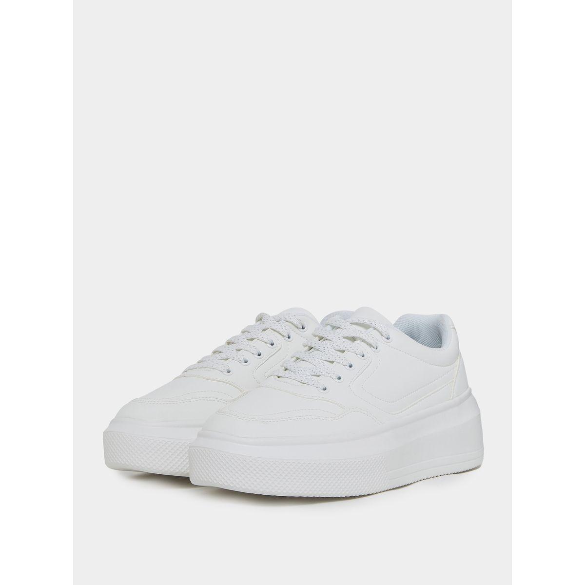Styli Solid Platform Casual Shoes-women-shoes-sneakers-image-3