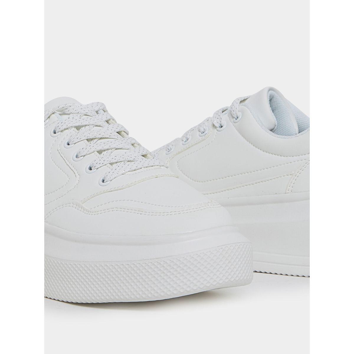 حذاء كاجوال سادة بكعب بلاتفورم-women-shoes-sneakers-image-4