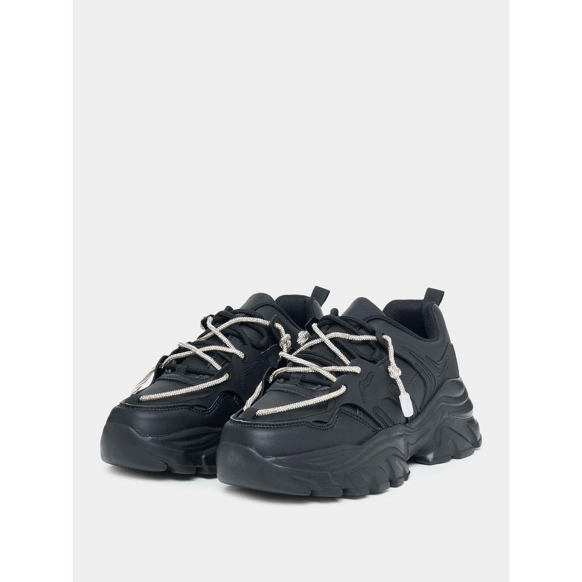 Styli Textured Chunky Web Design Sneakers-women-shoes-sneakers-image-2