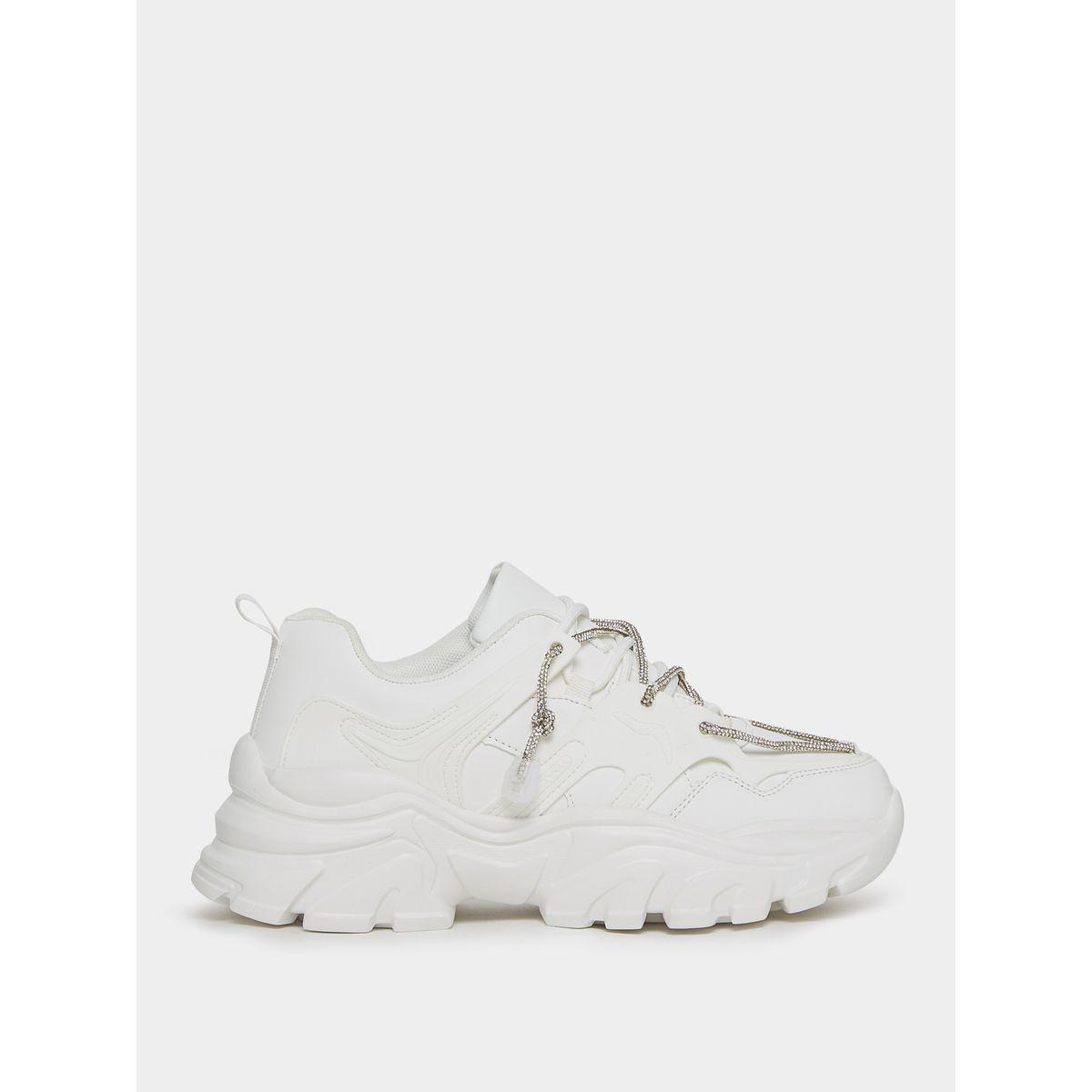 Styli Textured Chunky Web Design Sneakers-women-shoes-sneakers-image-2